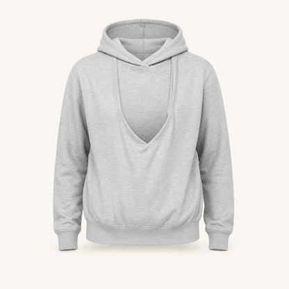 LittleSnug Dad Hoodie in Gray